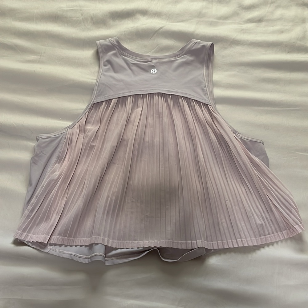 Lululemon Pale Lilac Athletic Tank